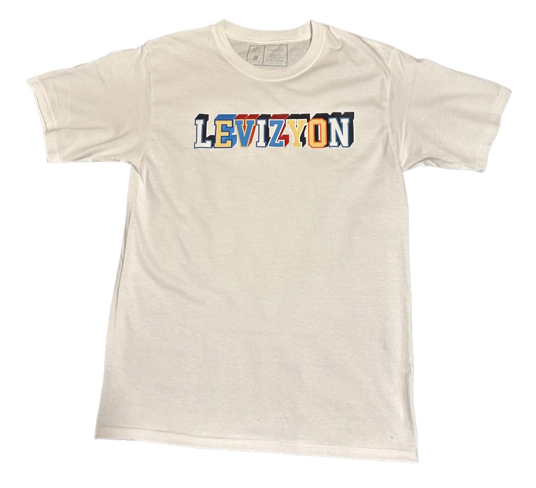 Levizyon Letter Tees
